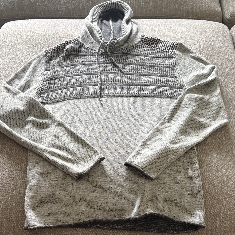 Men's BKE Gray Medium Weight Hoodie sz -L